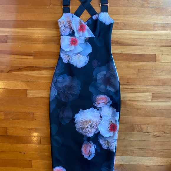 Ted Baker Teeki Chelsea Body Con Dress Size 0 - Picture 9 of 13